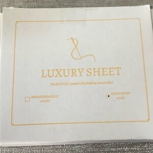 LUXURY SATIN SHEET